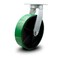 Service Caster 12 Inch Extra Heavy Duty Green Poly on Cast Iron Wheel Swivel Top Plate Caster SCC-KP92S1230-PUR-GB - alternate 5
